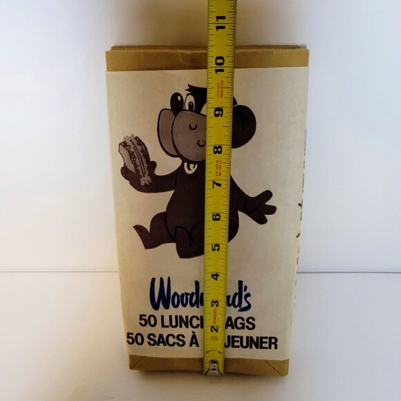 Woodward’s Vintage Department Store Lunch Bags Paper Advertising Approx 38 Read - Picture 6 of 7